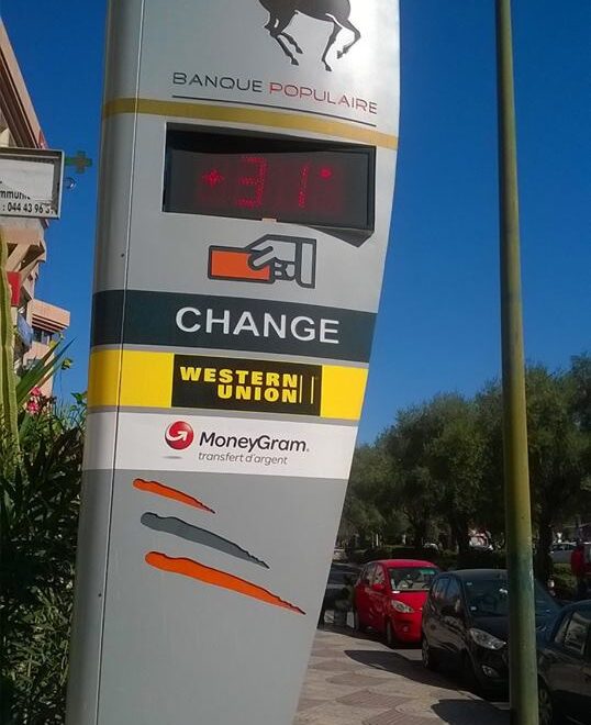 Température incroyable à Marrakech durant ce mois de Janvier 2016