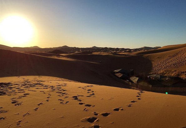 Merzouga, le sable doré
