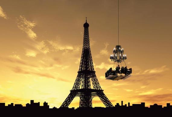 Le « Dinner in the Sky » pour la première fois au grand public a Marrakech et au Maroc