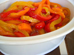 Recette de poivrons marinés