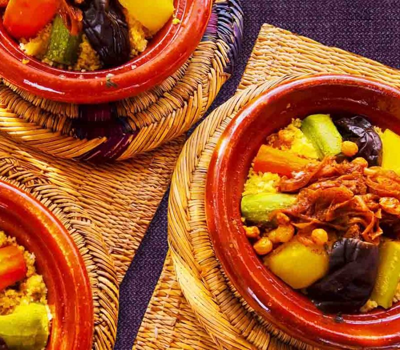 La Table d’Hôtes aux spécialités marocaines, vous propose de délicieux plats marocains